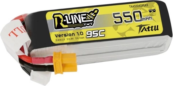 Tattu R-Line 550mAh baterija dideliam našumui