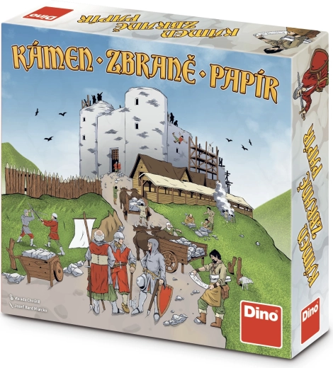 Akmuo, ginklai, popierius II (šeimos stalo žaidimas)