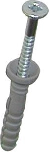 NH 6 × 80 mm hammer-in anchor, flat head (50 pcs)