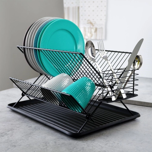 Išimamas lašėjimo padėklas ir sausas stalviršis