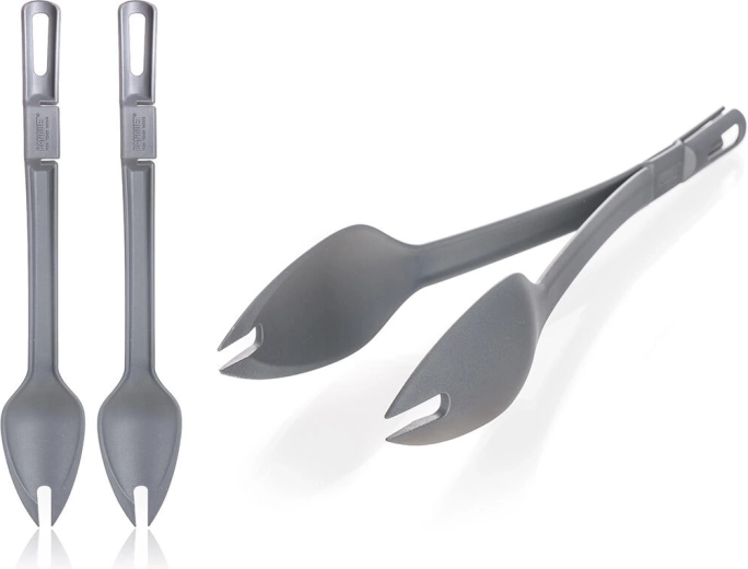 Virtuvinės žnyplės Culinaria Grey 32 cm iš nailono