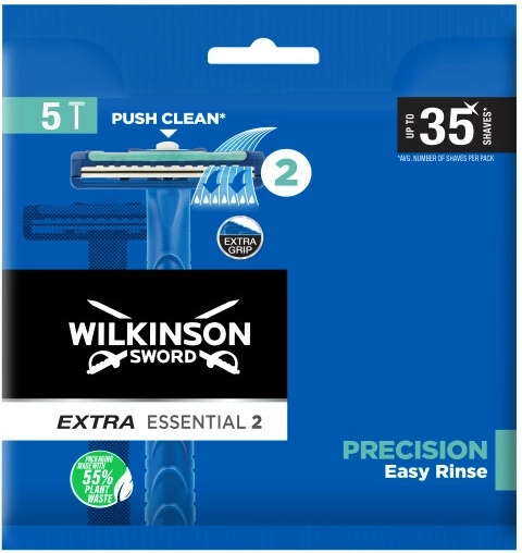 Wilkinson Extra 2 Precision vienkartiniai skutimosi peiliukai 5 vnt.
