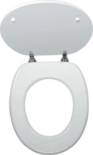 WC dangtis iš MDF baltos spalvos