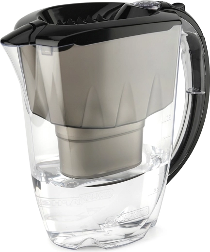 Filtravimo ąsotis Amethyst 2,8 l su kasete B100-25 Maxfor, juodas