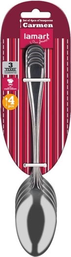 4 arbatos šaukštelių rinkinys