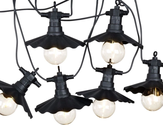 Outdoor LED Garland 5.5 m with 6 Bulbs and Timer