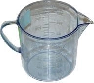 Measuring Cup 0.35 L from Transparent Plastic