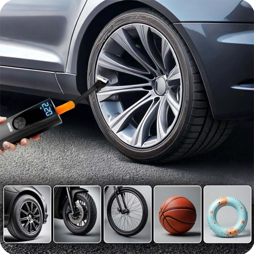 Kompaktiška galia automobiliui, dviračiui ir laisvalaikiui