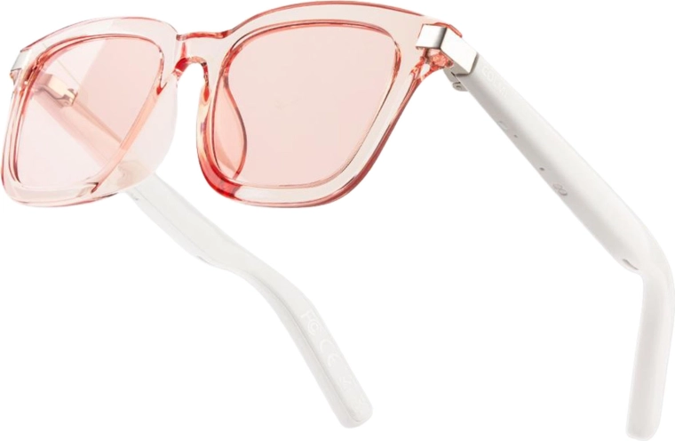 Smart audio glasses COLMI G06 pink