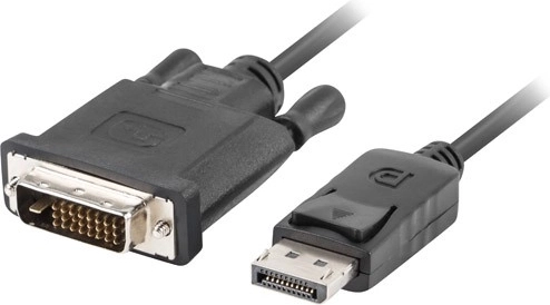 DisplayPort to DVI-D Cable (24+1) 1m Black