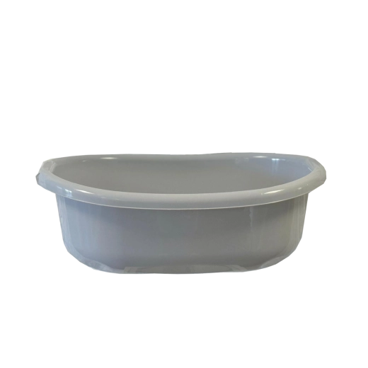 Oval plastic basin 20 l with handles
