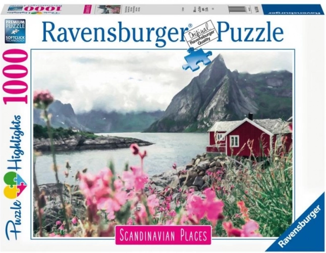 Ravensburger dėlionė Lofotai, Norvegija – 1000 detalių