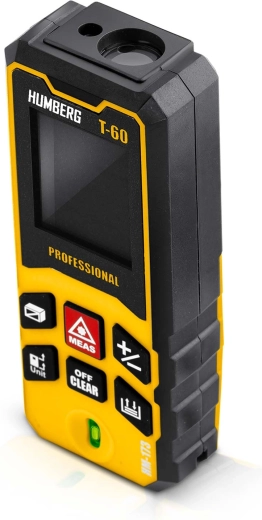 IPX54 durability and built-in spirit level