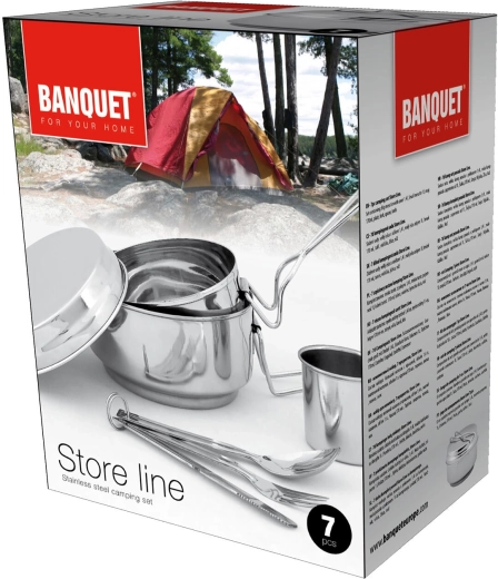 Complete 7-piece travel kit