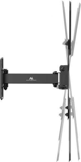 Adjustable distance from the wall 55–207 mm