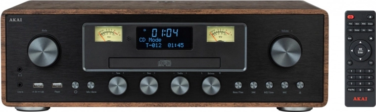 Classic hi-fi look, modern control