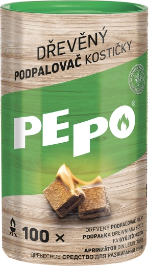 Medinės uždegimo kubeliai PE-PO, 100 vnt.