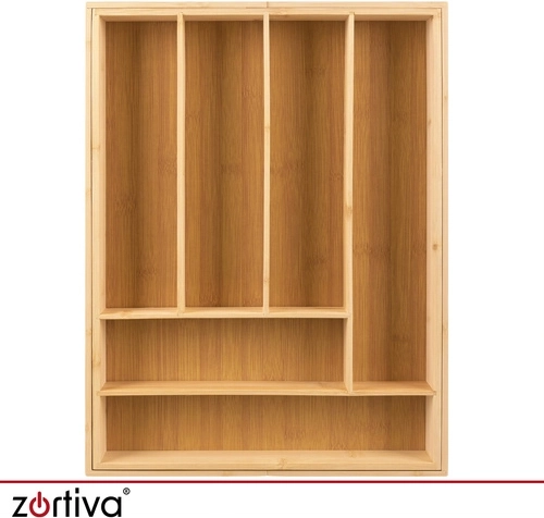 Natural bamboo look and solid construction