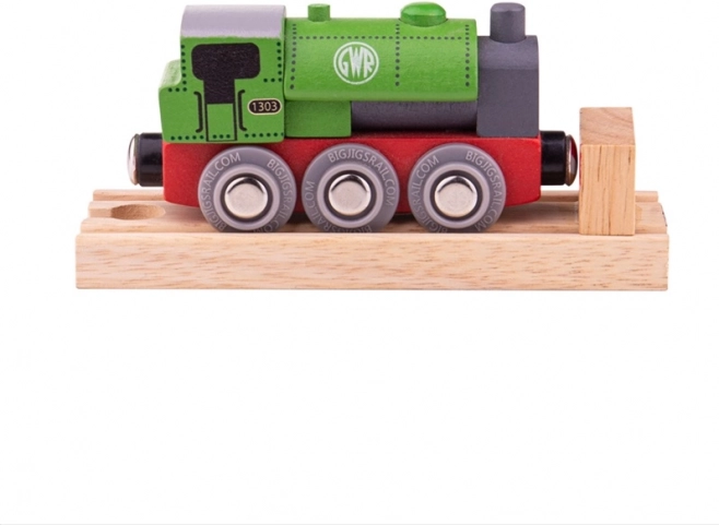 Wooden Locomotive GWR Green