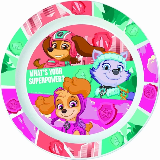 Plastikinė lėkštė PAW PATROL 22 cm