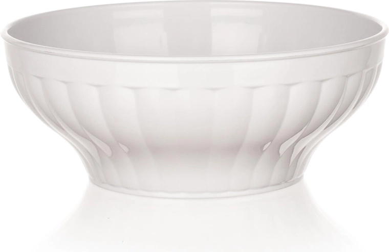 Plastikinis maišymo dubuo baltas 16 cm