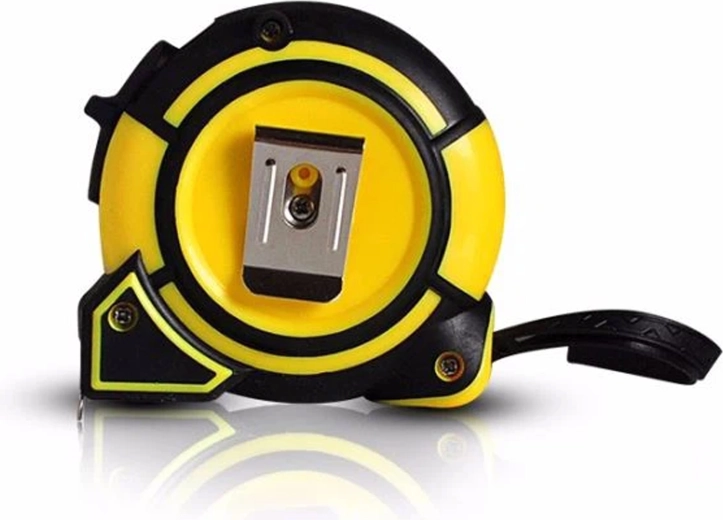 Plieninis ruletės metras 5 m × 19 mm su fiksatoriumi