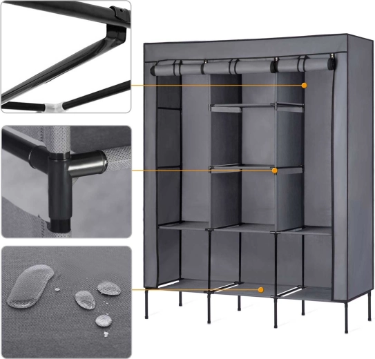 Durable construction and water-resistant cover