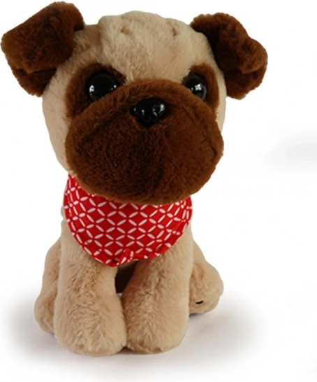 Plush Beige Puppy