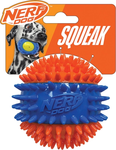 Nerf Dog cypiantis kamuoliukas šunims su iškilimais 6,9 cm