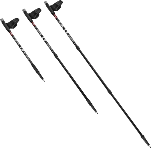 Telescopic length 67–140 cm