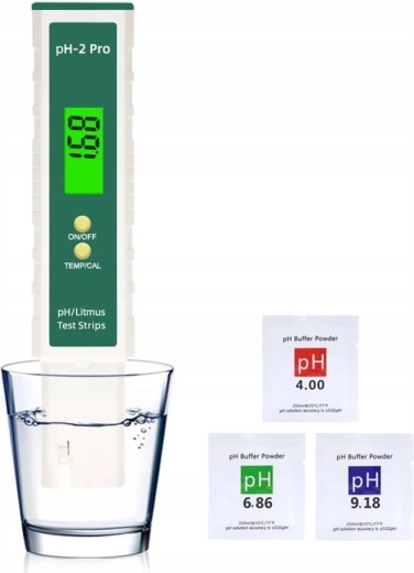 RENEW FORCE PH-2 Pro water pH meter with ATC and calibration kit