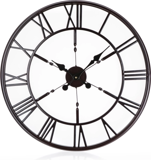 Sieninis laikrodis Antic Black 60 cm