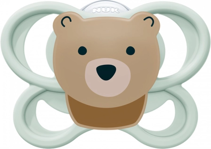Silikoninis čiulptukas NUK Perfect Match Air Bear 0–6 mėn.