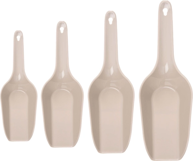 Keturi dydžiai kiekvienai užduočiai