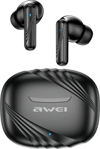 AWEI TA6 TWS Wireless Earbuds with ANC, Black