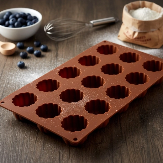 Non-stick and flexible silicone