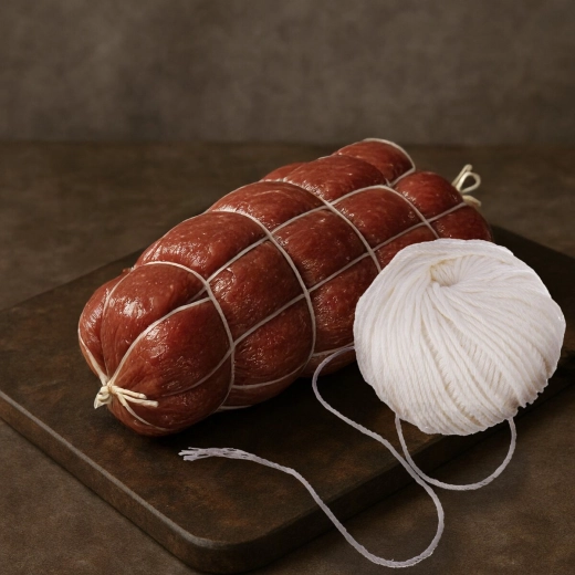 Keeps meat in shape during roasting and cooking