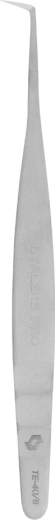 Staleks Expert 40 blakstienų pincetas TE-40/8