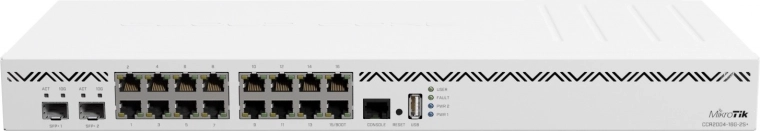 Router xDSL 16 GbE SFP+ CCR2004-16G-2S+