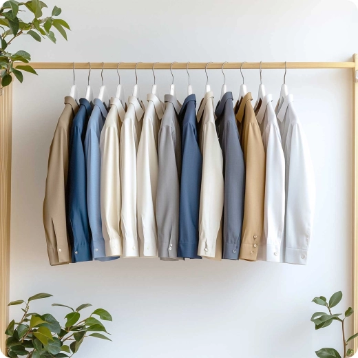 Notches for thin straps for stable hanging