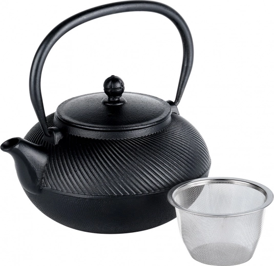 Cast iron with enamel for perfect heat