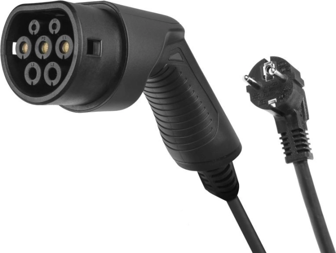 Charging from a standard Schuko 230 V outlet
