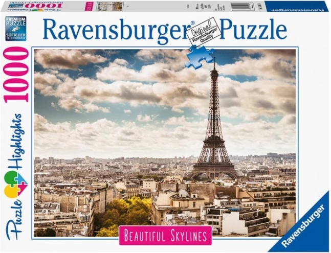 Ravensburger dėlionė Paryžius 1000 detalių