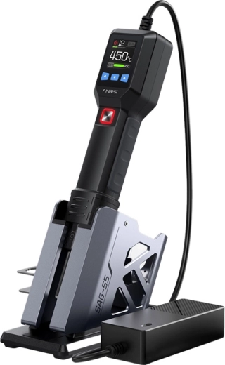 Fnirsi SAG-55 Plus intelligent hot air gun for SMD
