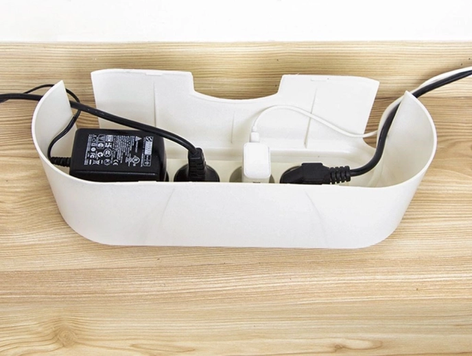 Paslepia ilgintuvą ir įkroviklius