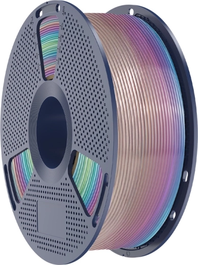 Eye-catching transparent rainbow effect