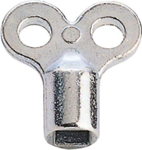 Square key for bleeding panel radiators