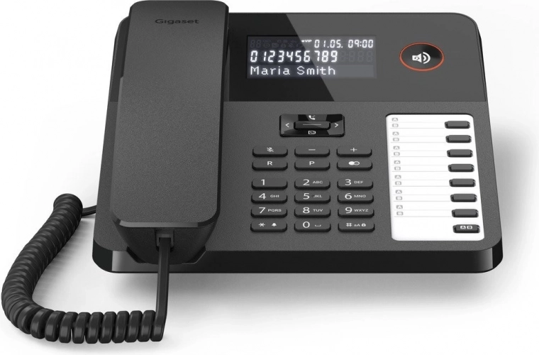 Telefonas Gigaset Desk 600 juodas