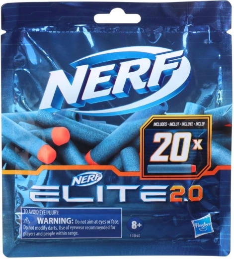 NERF Elite 2.0 šovinių strėlytės – 20 vnt.