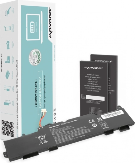 Movano SS03XL battery for HP EliteBook 735/745/840 G5 and G6 (4100 mAh, 47 Wh)